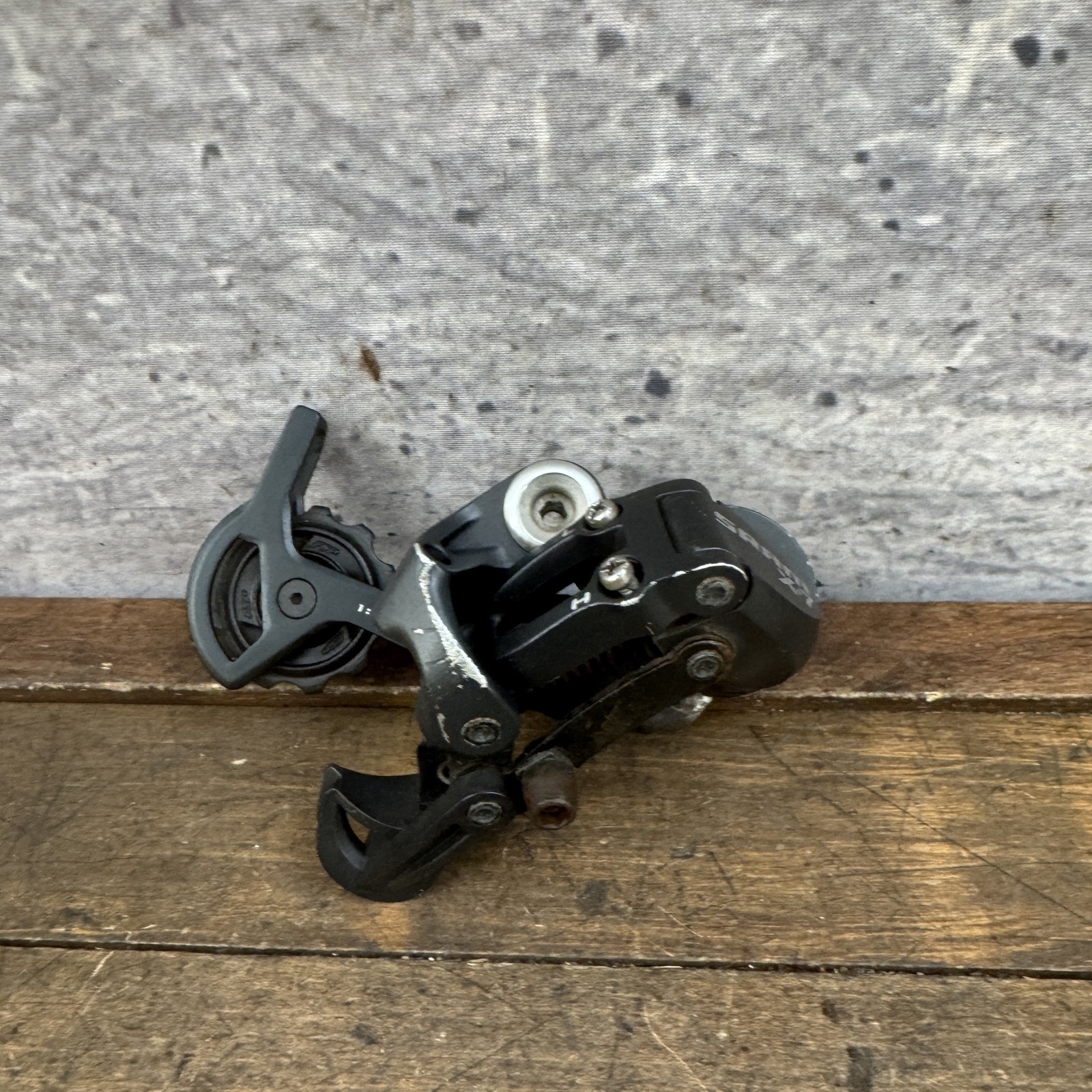 SRAM X7 Rear Derailleur Long Cage 1:1 Actuation Bolt-On 265g 9s MTB Wear