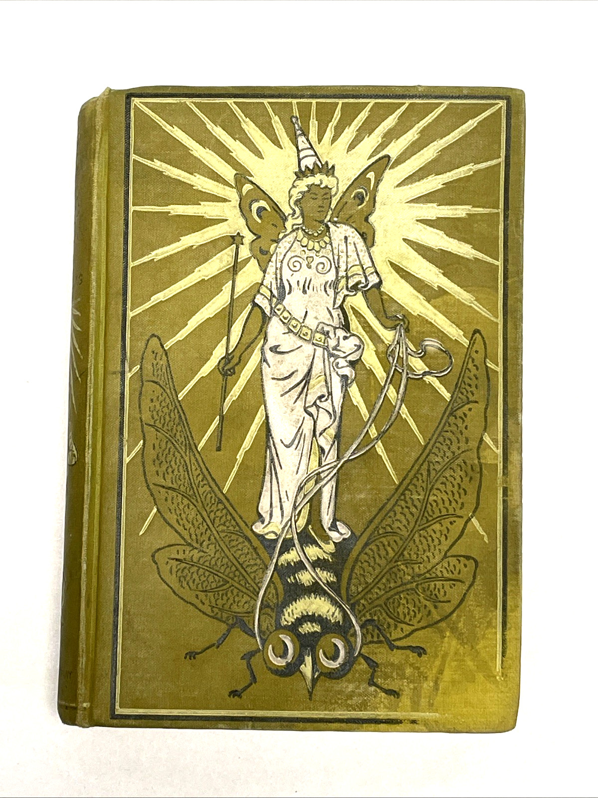 Antique The Yellow Fairy Book Andrew Lang HJ Ford Illustrated A.L. Burt Decorati