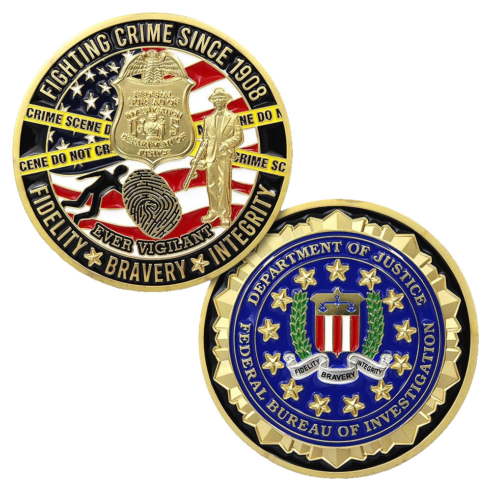 CRIME SCENE FBI FEDERAL BUREAU OF INVESTIGATION CSI  1.75\