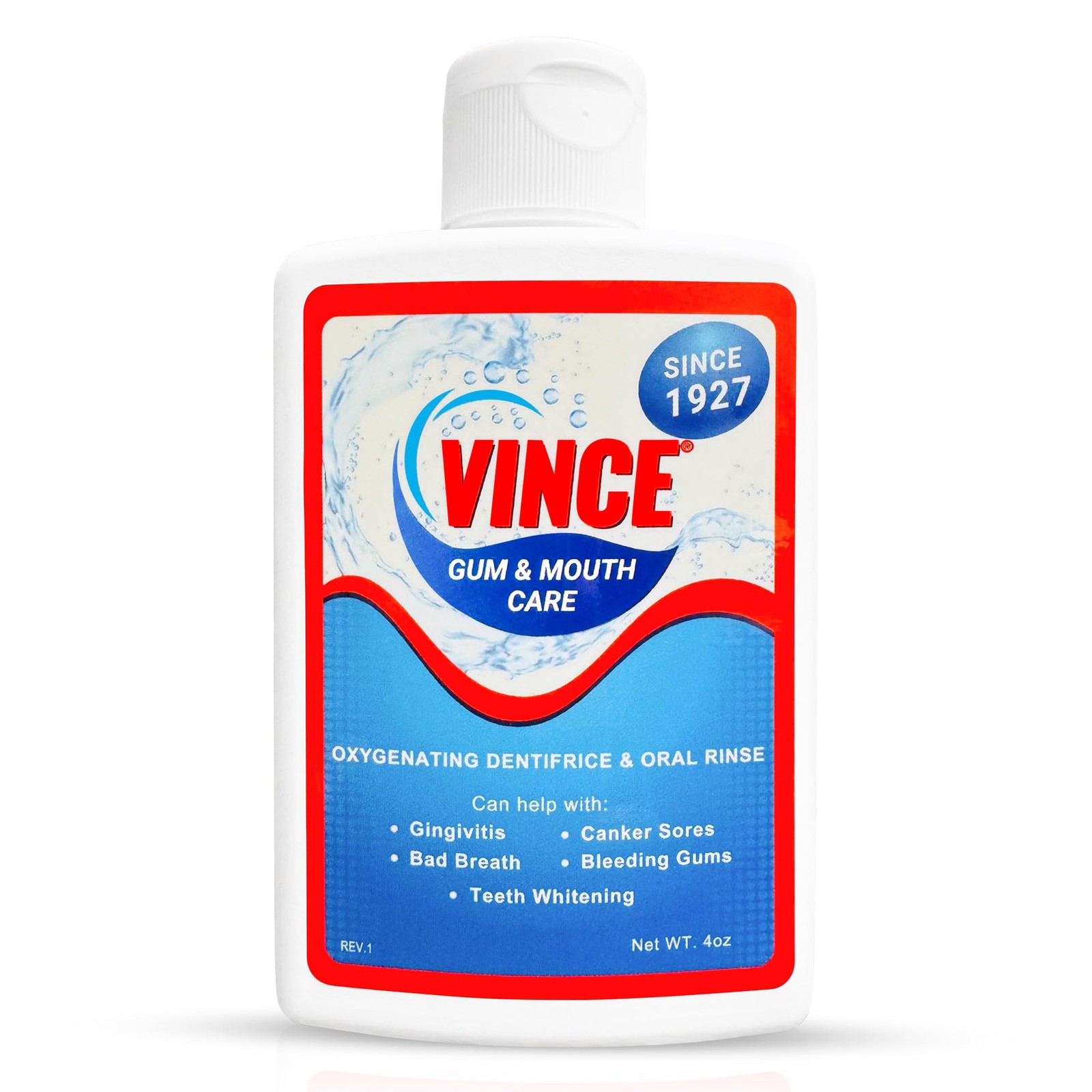 Vince Gum & Mouth Toothpaste Powder - Dentifrice & 4 Ounce (Pack of 1) Vince Gum & Mouth Toothpaste Powder - Dentifrice & 4 Ounce (Pack of 1)