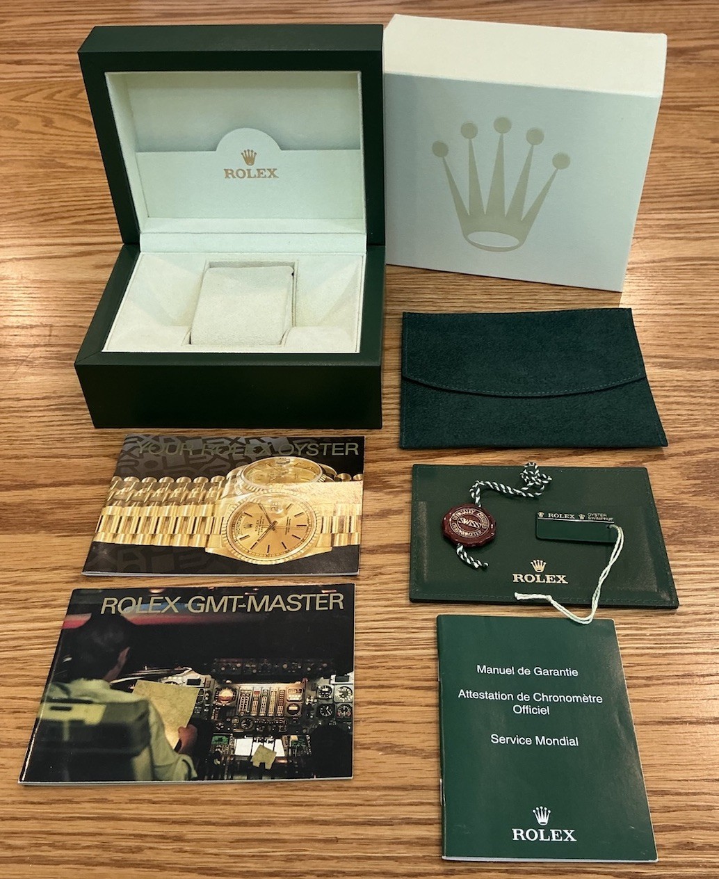 2000 Rolex GMT Master II Pepsi Coke 16710 16713 16718 16700 Box Booklets Set