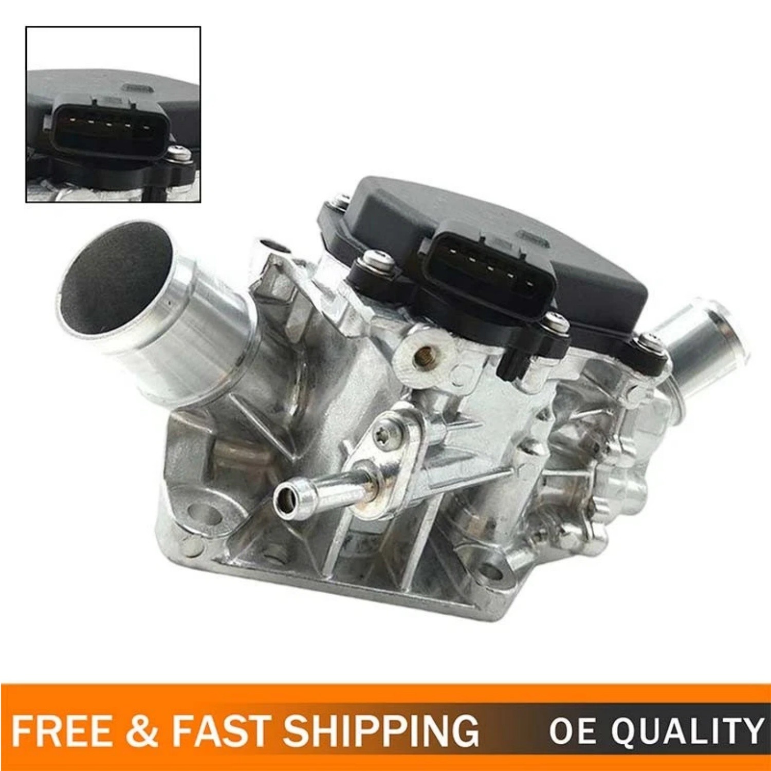 For Nissan Titan NV Armada Water Control Valve Thermostat Housing 21250-EZ31A