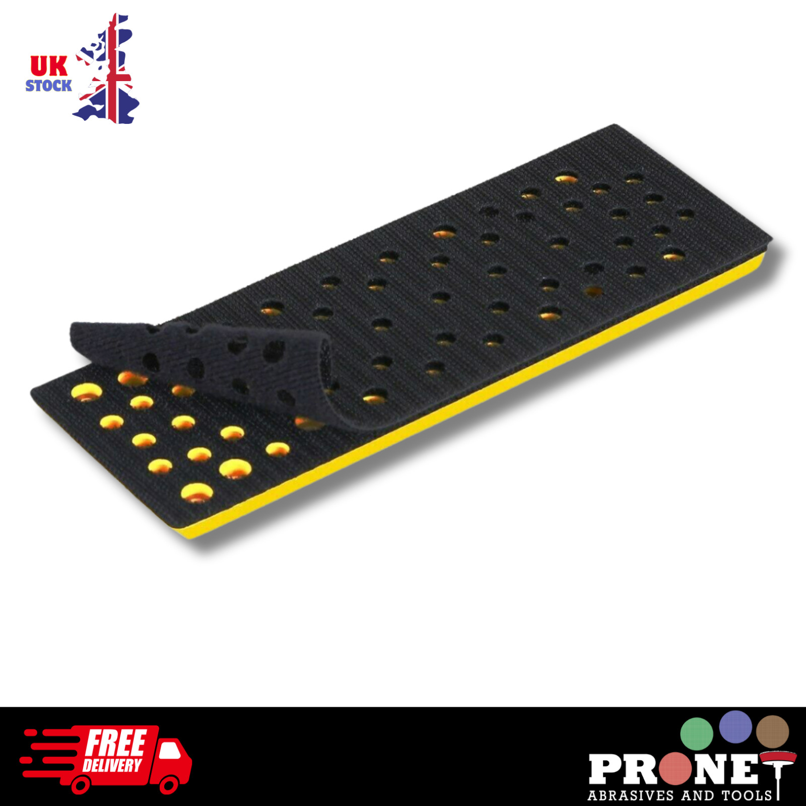 Backing Pad 70 x 198mm 48H   Made for Mirka DEOS 383CV SANDER 8292383011