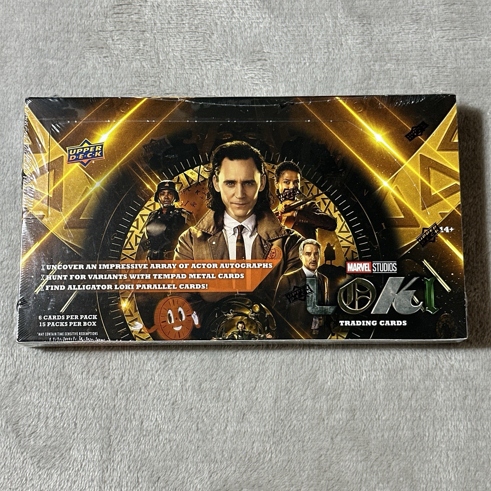2023 Upper Deck Marvel Studios Loki Season 1 Factory Sealed Hobby Box