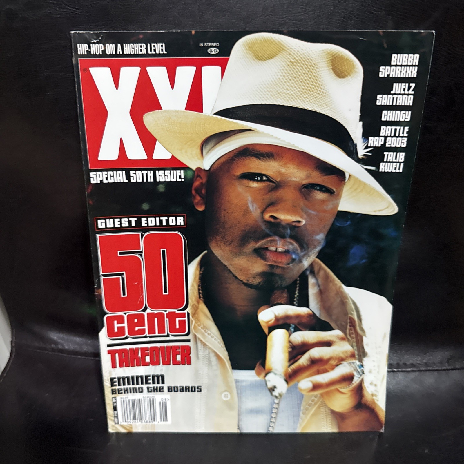 XXL Magazine Aug 2003 Issue #50 Special Issue Hip Hop 50 Cent Eminem