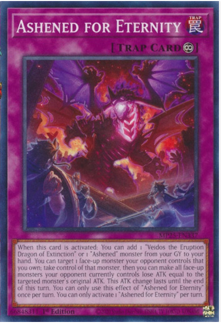 Yugioh - Ashened for Eternity - MP25-EN337   - Common - NM/M