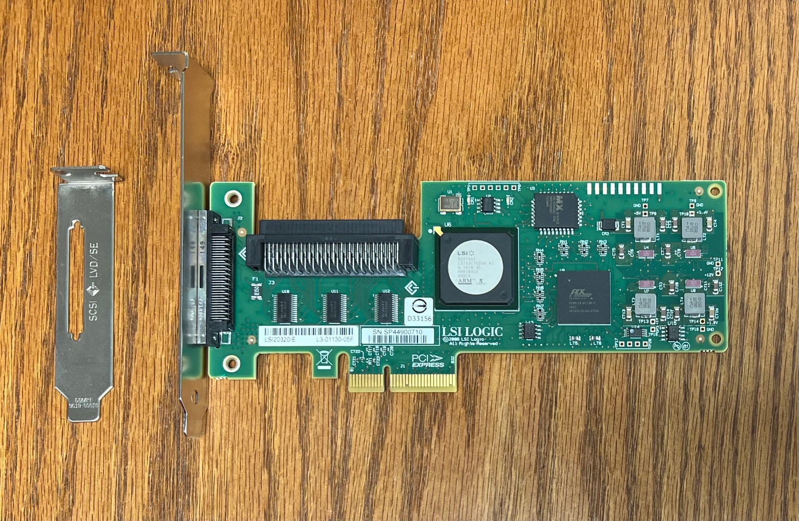 Brand New LSI Logic LSI20320IE U320 LVD/SE SCSI Controller (LP bracket included) Brand New LSI Logic LSI20320IE U320 LVD/SE SCSI Controller (LP bracket included)