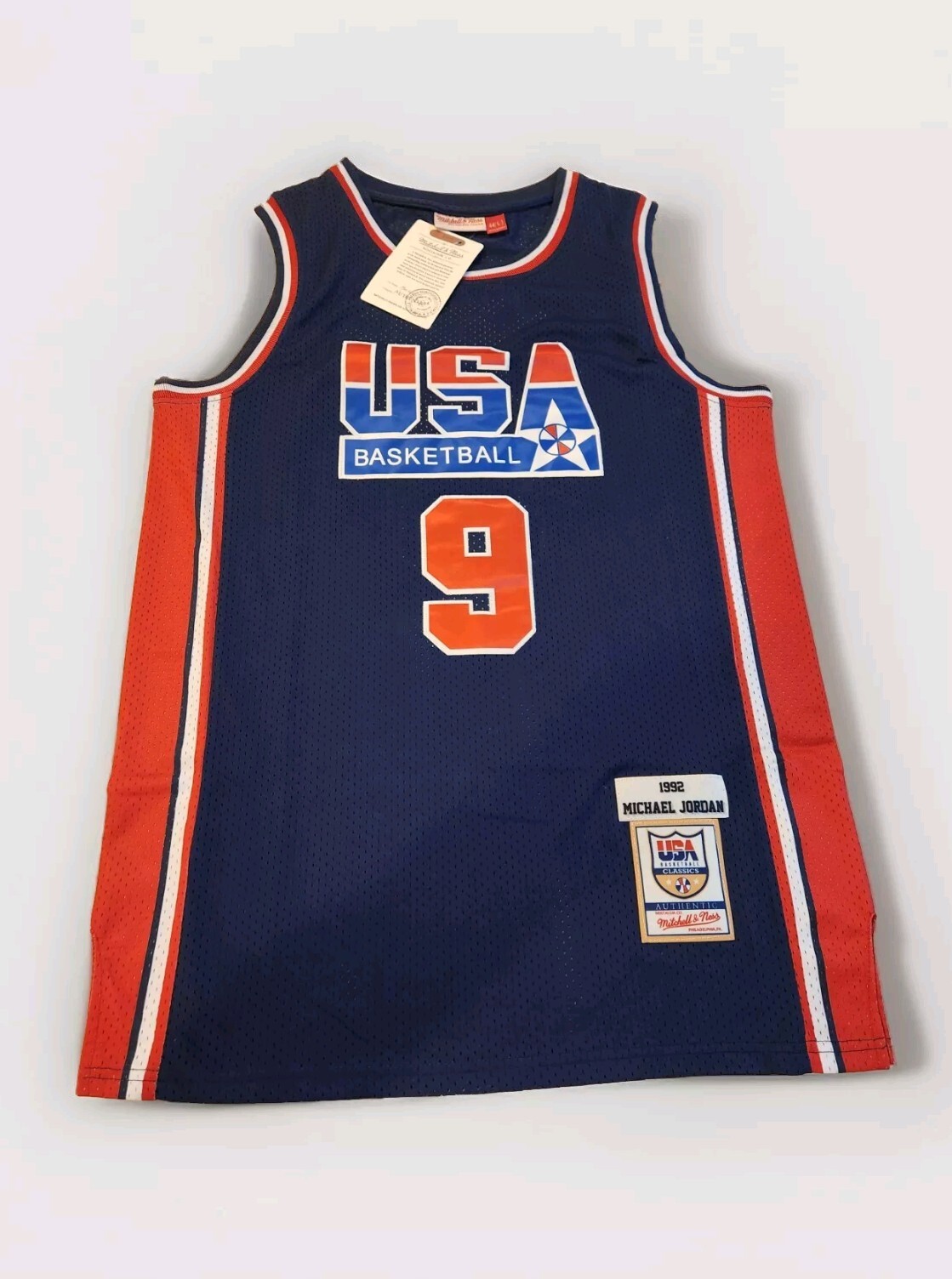 Mitchell & Ness🔥Michael Jordan🔥1992 Dream Team Barcelona Olympics Men's LG