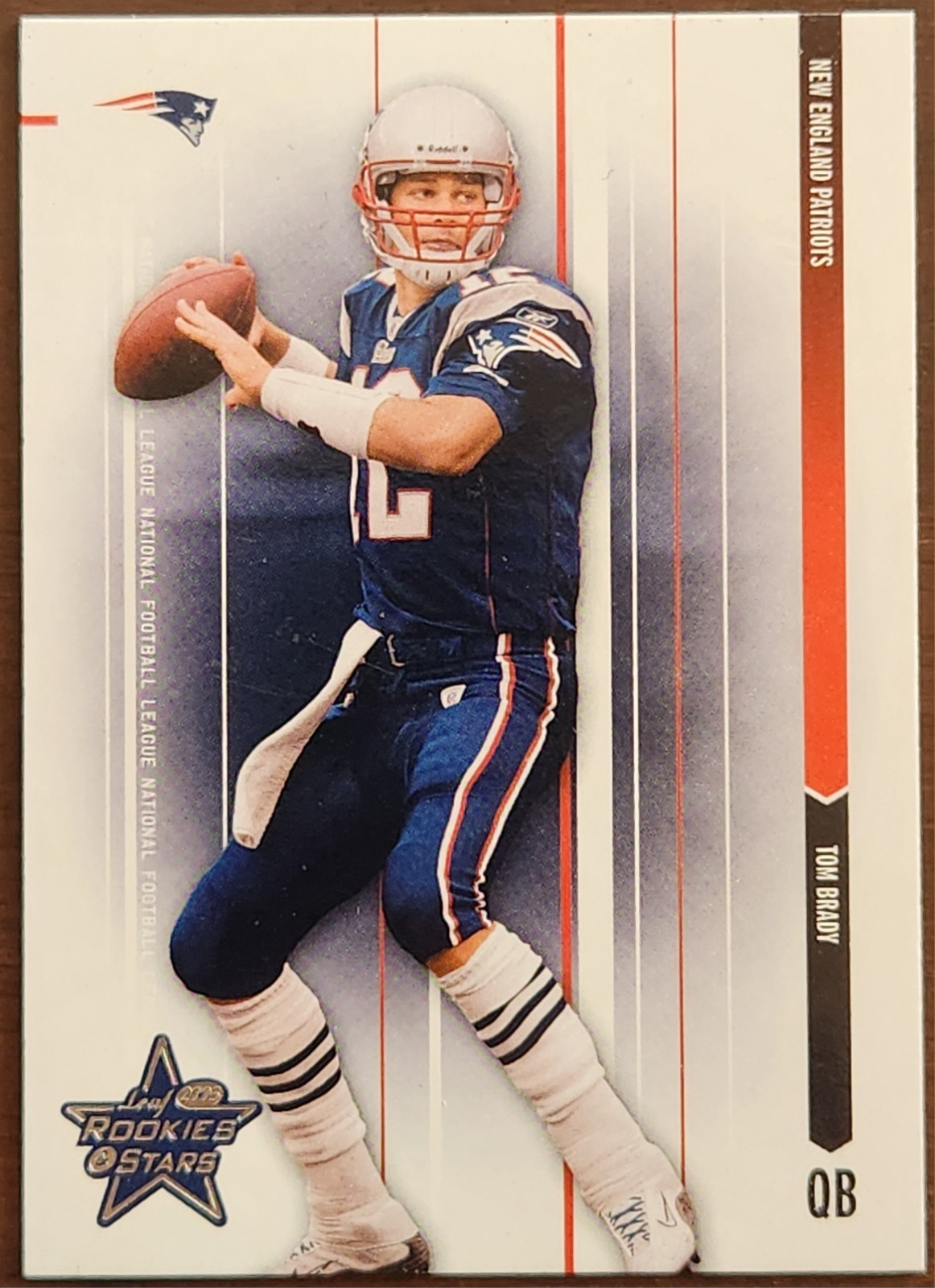 2003 Leaf Rookie Stars 51 Tom Brady