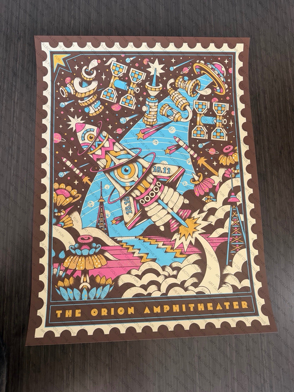 🚀 Phish  Poster Venue Print Orion Amphitheater Huntsville AL 2026 LE100