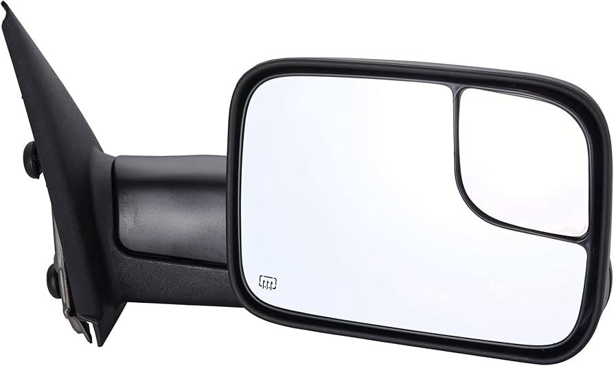 ZAPOSTS Towing Mirror Replacement Fit for 02-08 DodgeRam 1500 Passenger Side ZAPOSTS Towing Mirror Replacement Fit for 02-08 DodgeRam 1500 Passenger Side