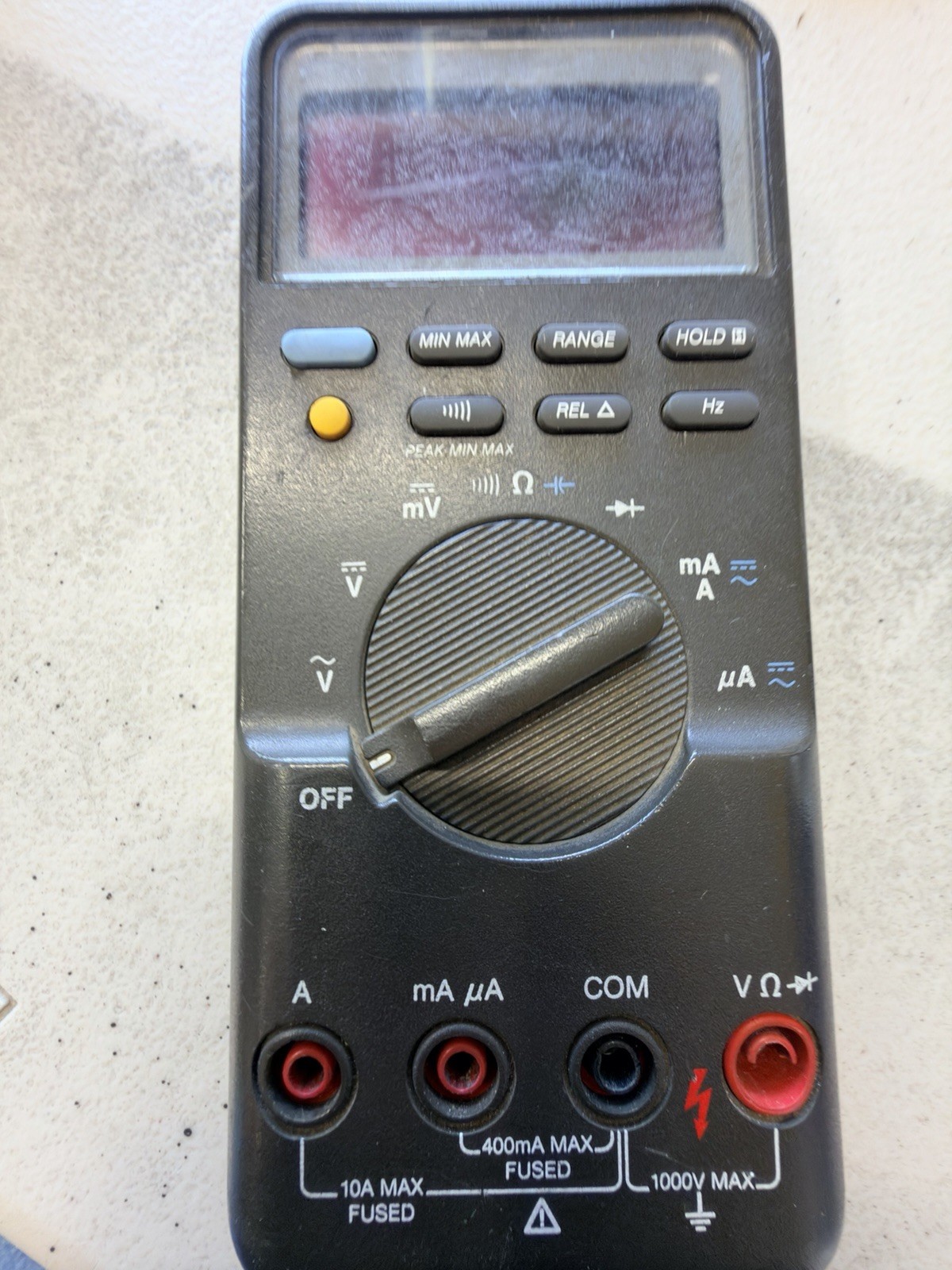 Fluke 87 Digital True RMS Multimeter - FOR PARTS or REPAIR Fluke 87 Digital True RMS Multimeter - FOR PARTS or REPAIR