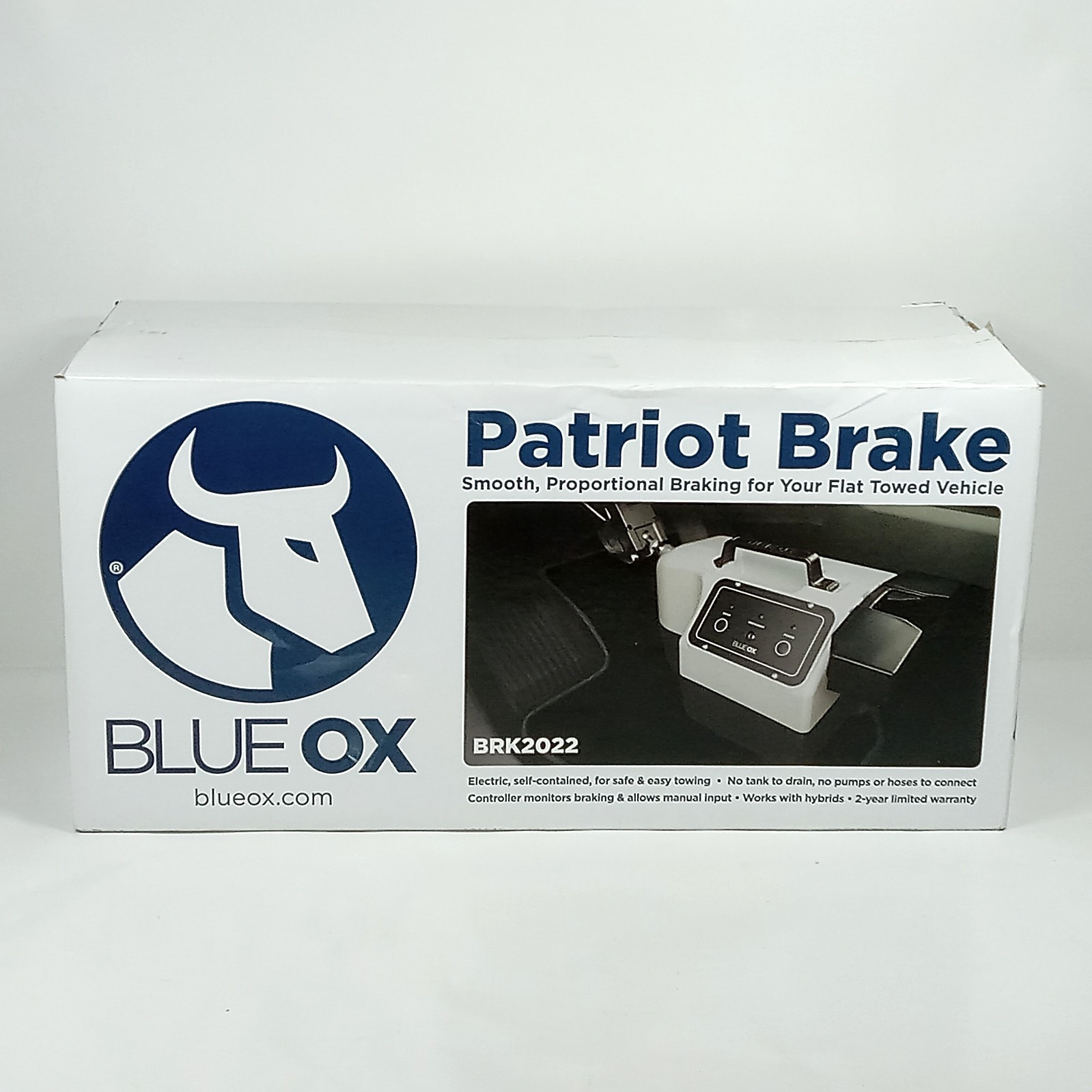 Blue Ox Patriot BRK2022 Portable Flat Tow Brake System w/Controller USED ONCE Blue Ox Patriot BRK2022 Portable Flat Tow Brake System w/Controller USED ONCE