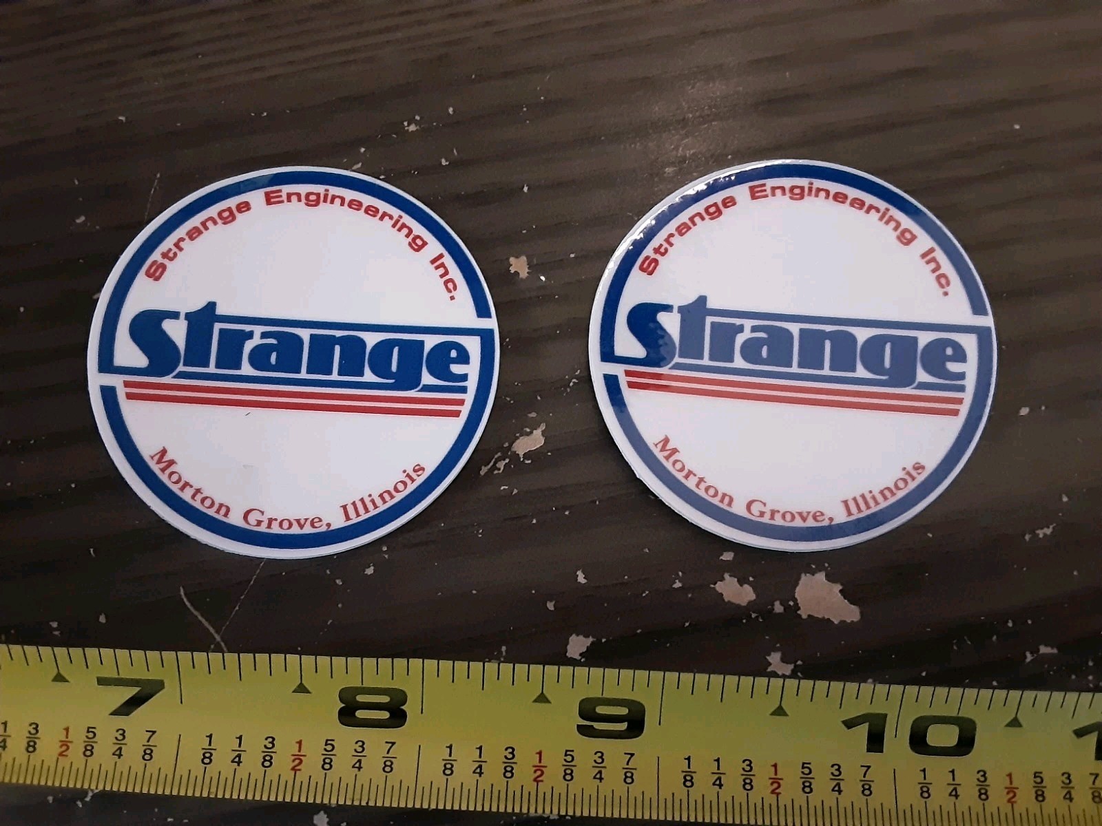2 Strange Axle Replacement Center Emblems 2