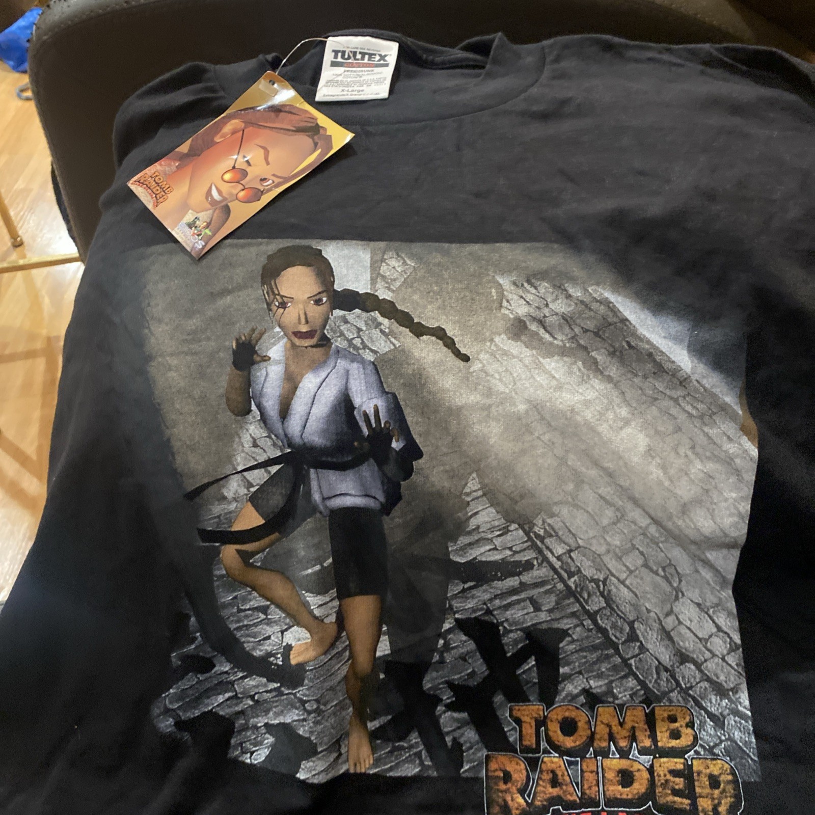 VTG TOMB RAIDER LARA CROFT KARATE THEME T SHIRT VIDEO GAME SHIRT VTG TOMB RAIDER LARA CROFT KARATE THEME T SHIRT VIDEO GAME SHIRT