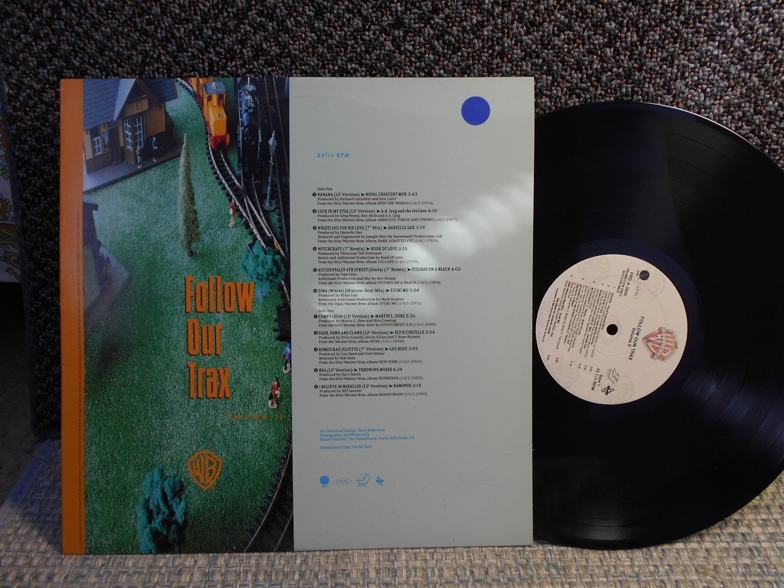 Follow Our Trax ex / mint LP Volume II Lou Reed Throwing Muses Ramones