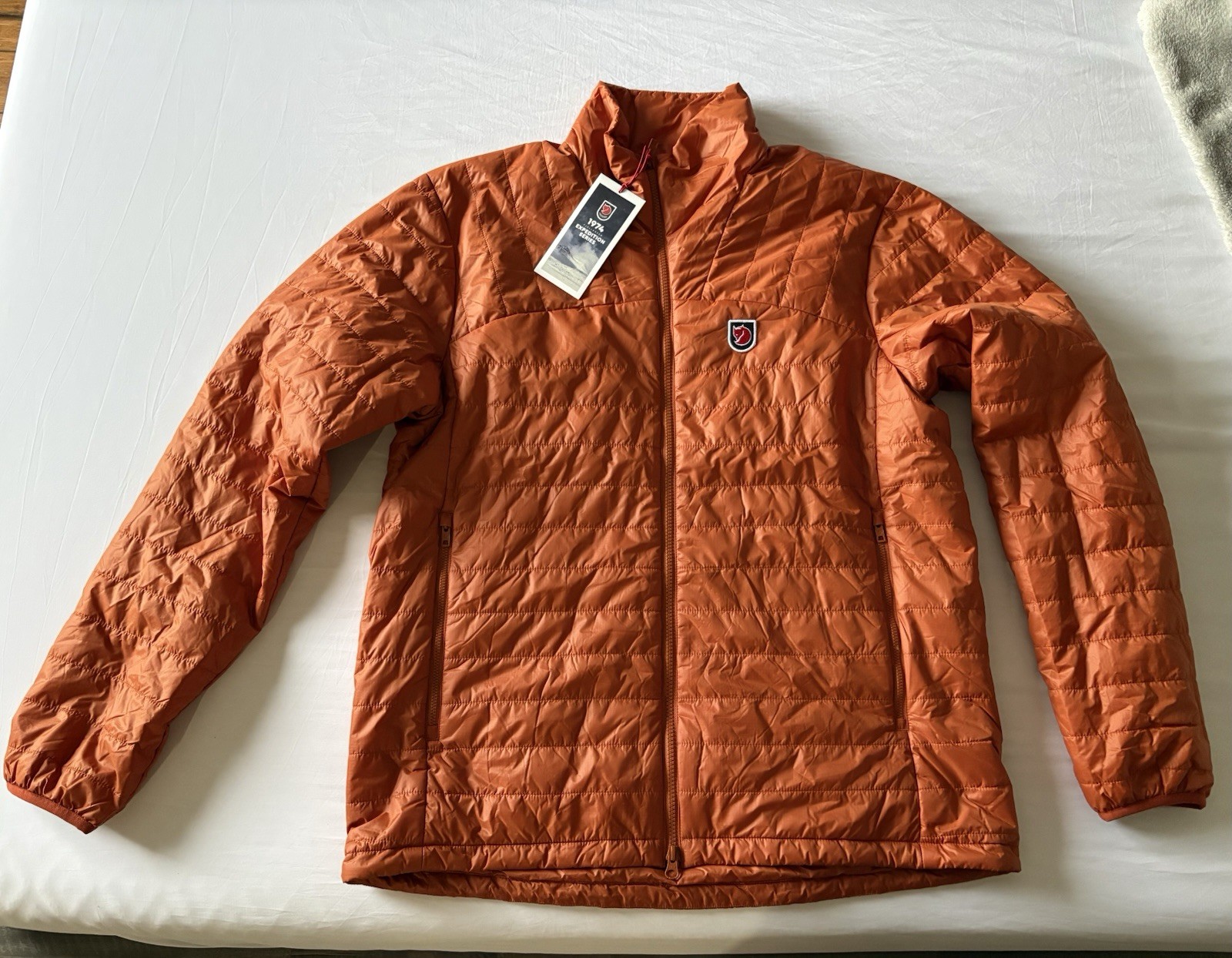 Brand New FjallRaven Expedition X-Latt Down Jacket Terracotta Brown 86333 $230