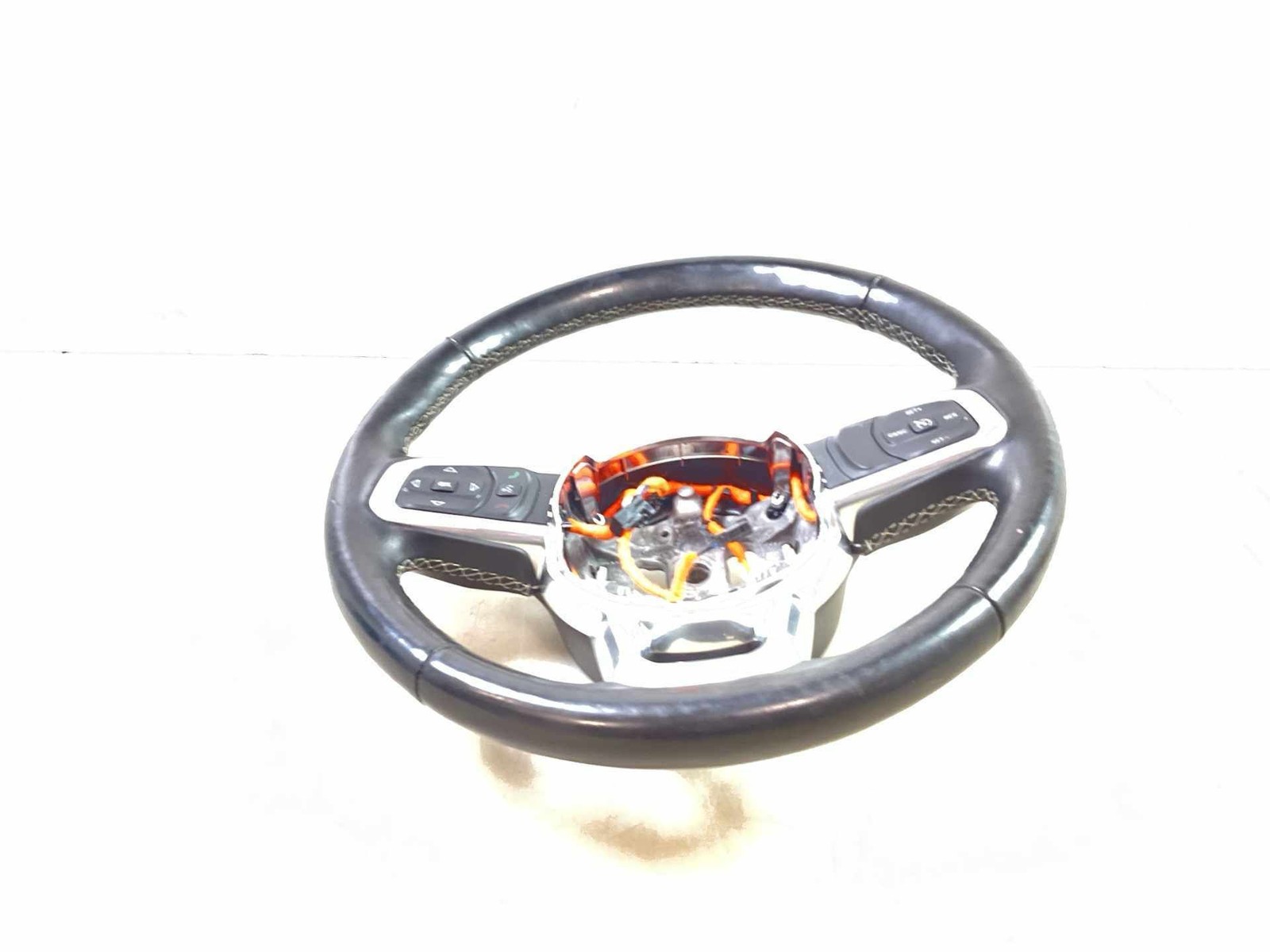 Jeep Wrangler JL OEM Sahara Heated Leather Steering Wheel 2018-2023