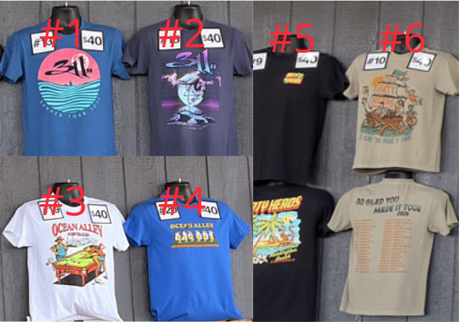 311 Dirty Heads Ocean Alley Shirt Summer Tour 2026 Reprint