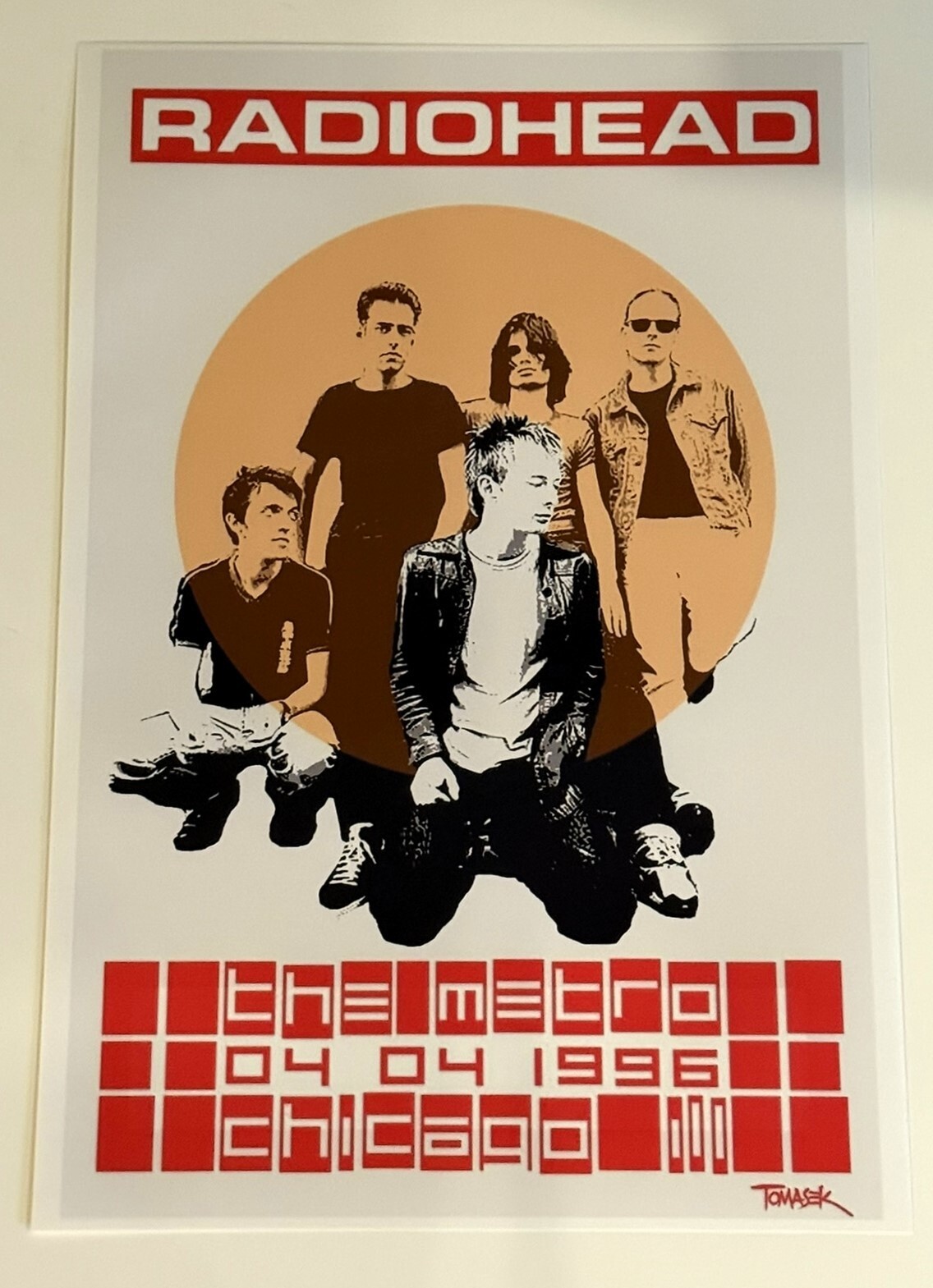 Radiohead Chicago The Metro Poster, 19