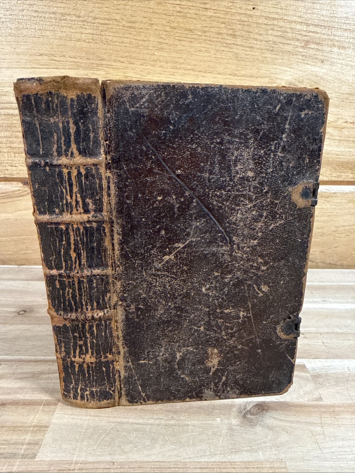 1810 GERMAN NEW TESTAMENT germantown EARLY AMERICAN leather BILLMEYER antique