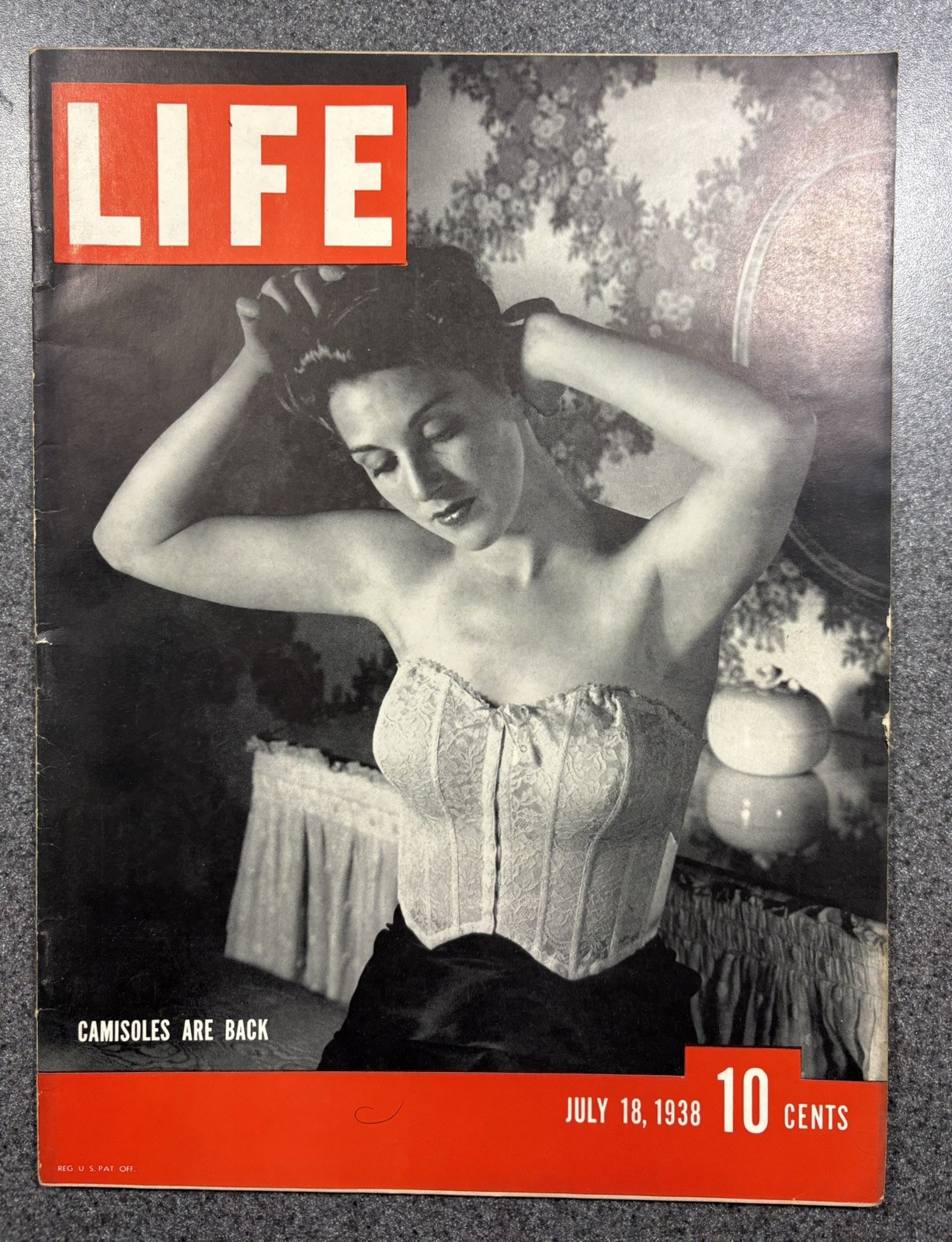 Vintage Life Magazine: July 18 1938 - Camisoles Are Back, excellent condition Vintage Life Magazine: July 18 1938 - Camisoles Are Back, excellent condition