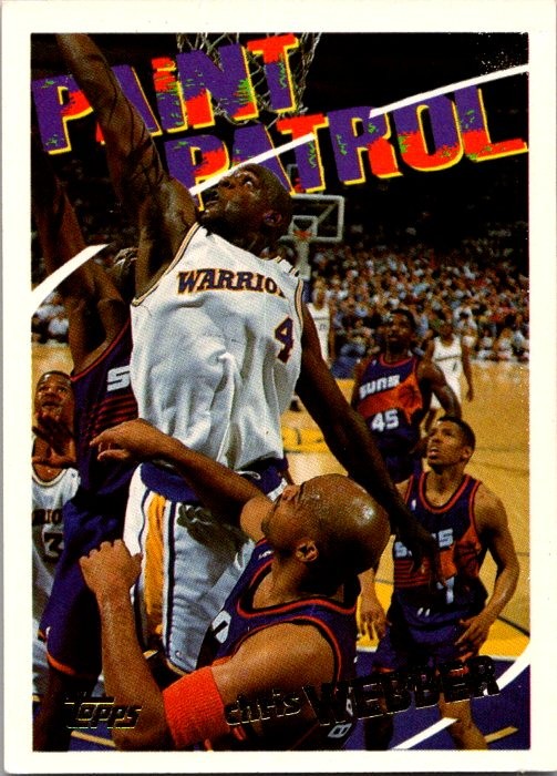 1994-95 Topps #106 Chris Webber 1994-95 Topps #106 Chris Webber