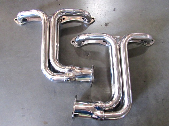 1928-34 Ford Chassis SBC Chevy 283-383 V8 Header Stainless H60052S 1928-34 Ford Chassis SBC Chevy 283-383 V8 Header Stainless H60052S