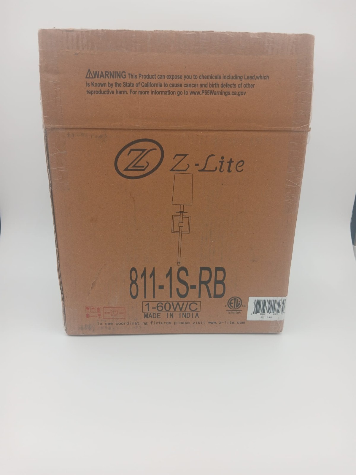 Z-Lite 811-1S-RB-WH Camila 26\