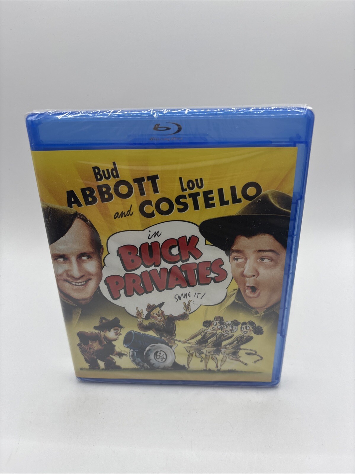 Buck Privates [NEW Blu-ray] Bud Abbott Lou Costello High Def Subtitles SEALED