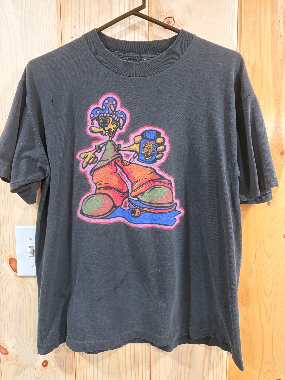 Vintage 1990’s Breakdown Cartoon JESTER Skate Graphic T-shirt Men’s - M Vintage 1990’s Breakdown Cartoon JESTER Skate Graphic T-shirt Men’s - M