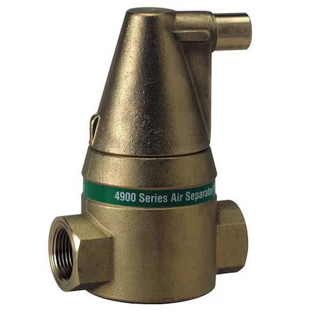 Taco 49-125T-2 Air Separator,  150Psi, 240, Automatic