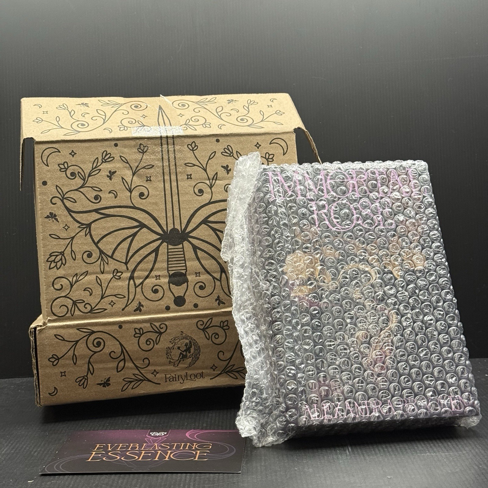 Fairyloot Adult September Immortal Rose By Alexandra Bracken HCDJ SEALED