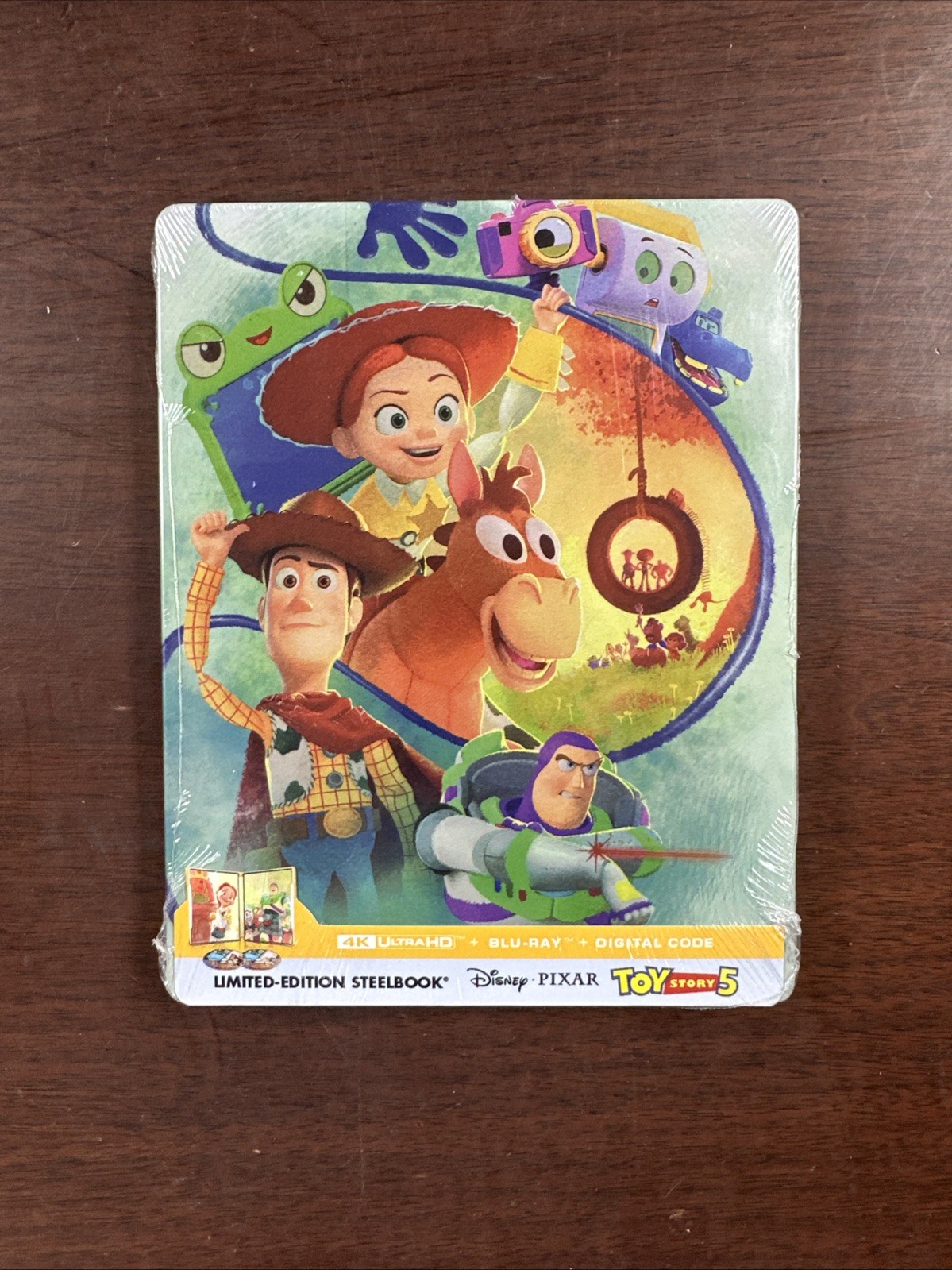 Toy Story 5 Steelbook (4K UHD+Blu-ray+Digital) Brand New & Sealed - IN HAND