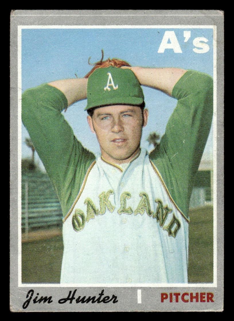 1970 Topps #565 Jim Hunter 1970 Topps #565 Jim Hunter