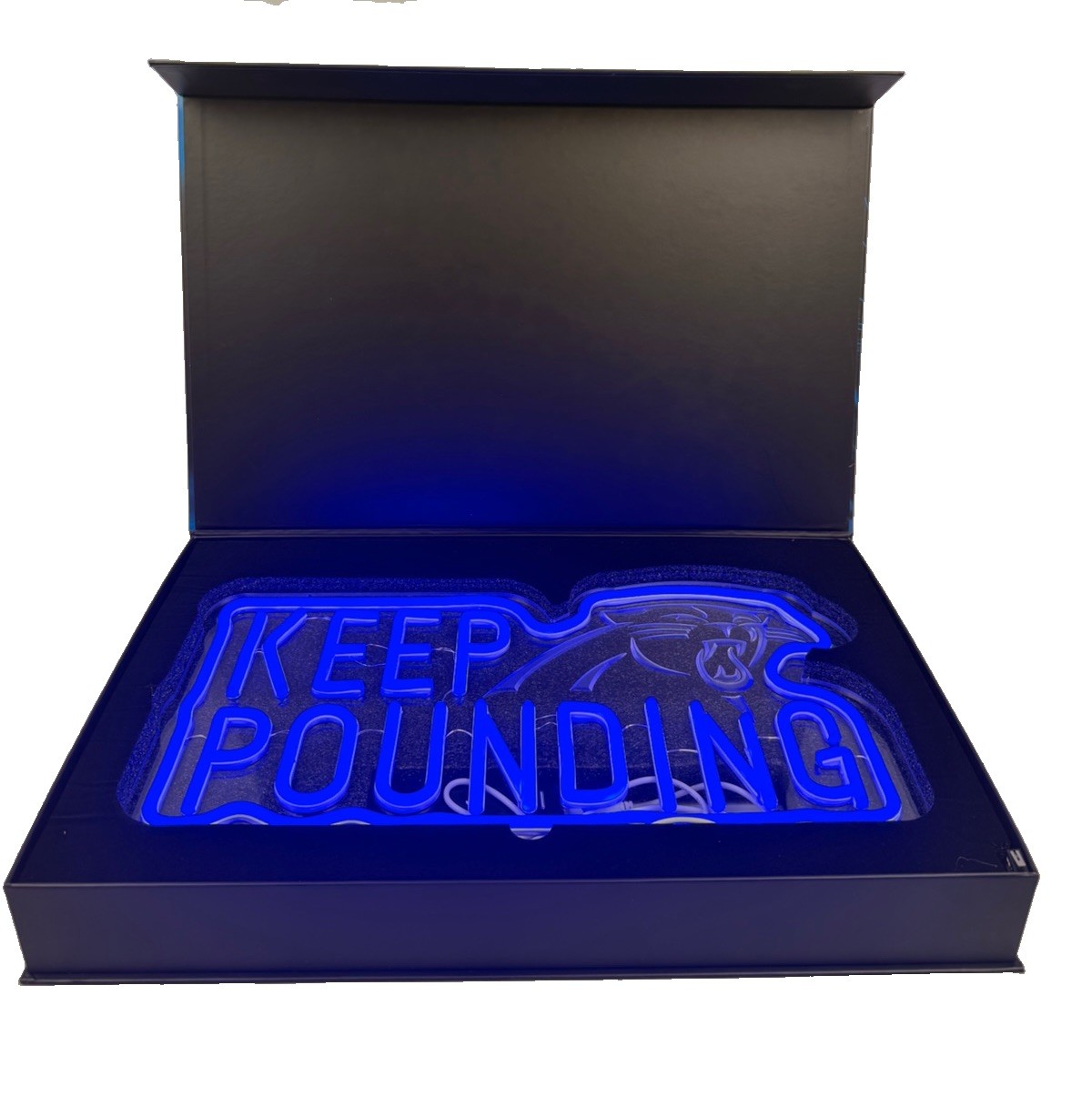 NFL Carolina Panthers 2026 PSL Owner Exclusive | Neon Sign Keep Pounding | New NFL Carolina Panthers 2026 PSL Owner Exclusive | Neon Sign Keep Pounding | New