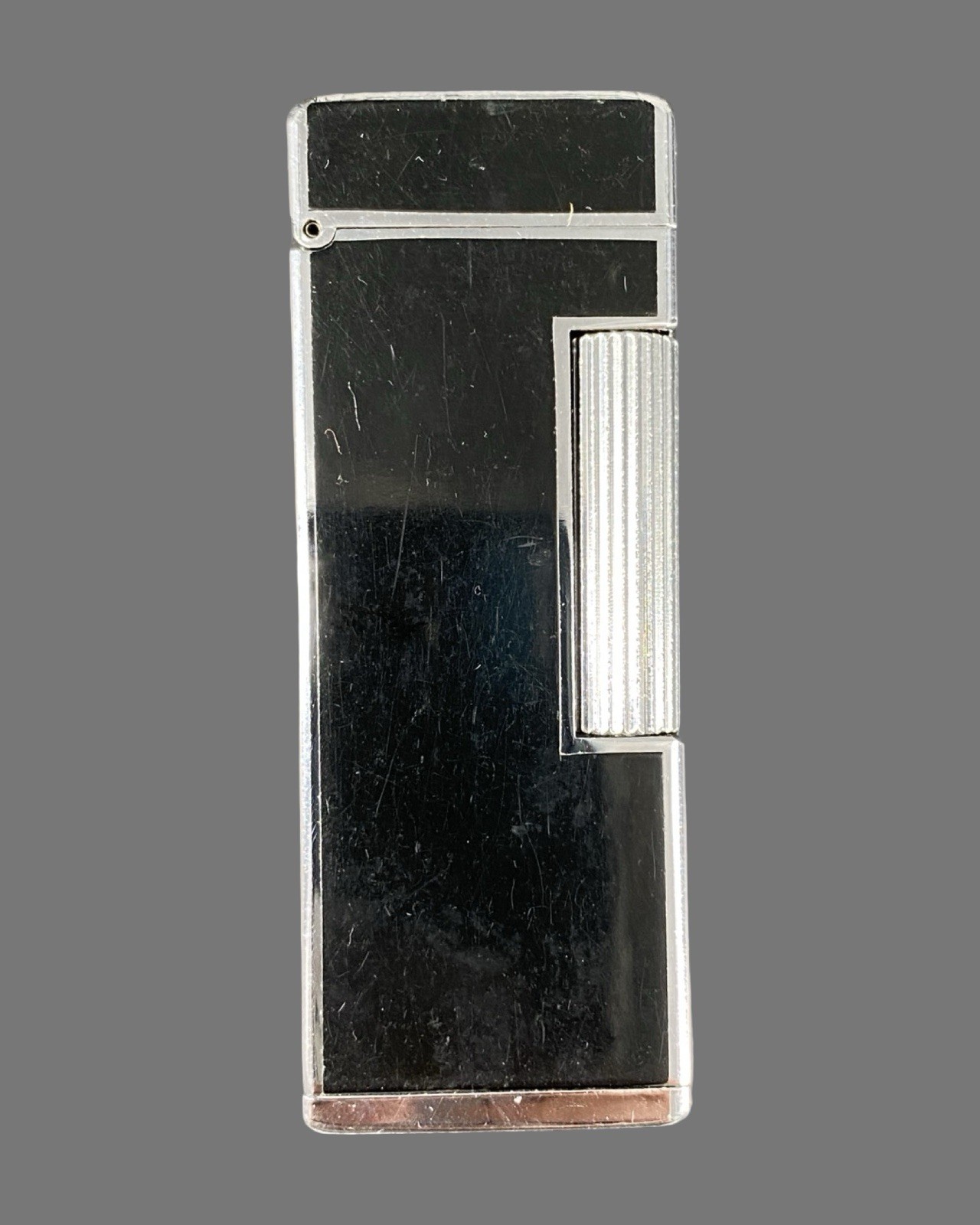 Vintage Dante Butane J2 #3192971 Japan Black Enamel Lighter