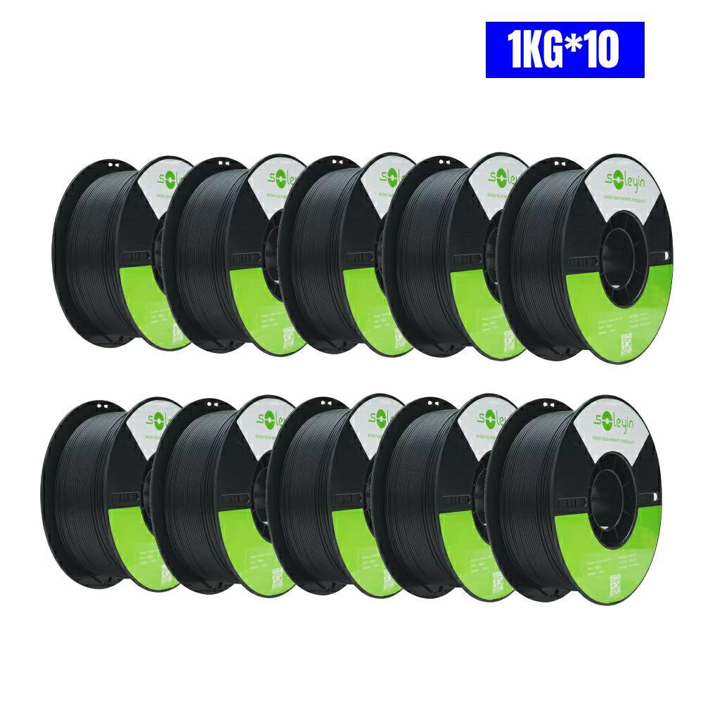 10KG Creality 3D Printer Filament Soleyin Ultra PLA/Hyper PLA 1.75mm High Speed 10KG Creality 3D Printer Filament Soleyin Ultra PLA/Hyper PLA 1.75mm High Speed