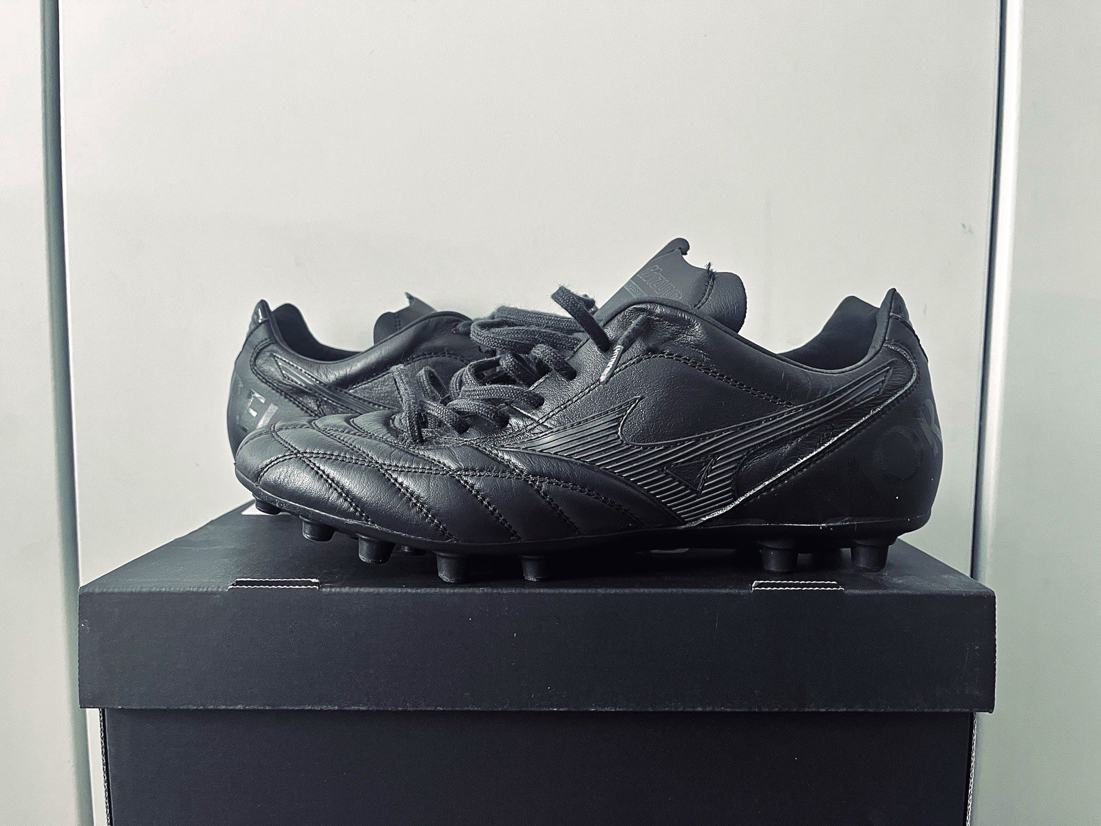 Mizuno Morelia Proto Japan Ltd Football Soccer Cleats Black Men\'s US 8 Medium D