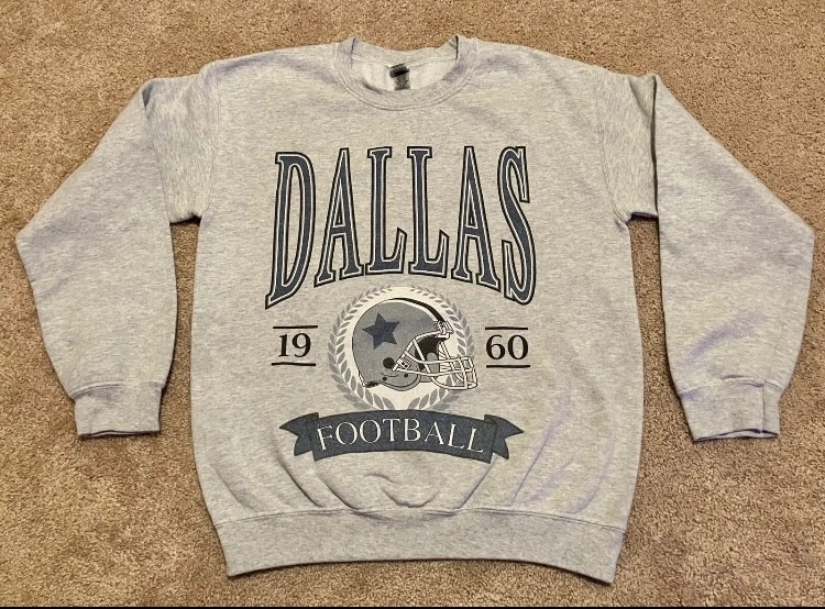 1990s Dallas Cowboys Adult Small Crewneck Sweatshirt Unisex Vintage-See Photos 1990s Dallas Cowboys Adult Small Crewneck Sweatshirt Unisex Vintage-See Photos
