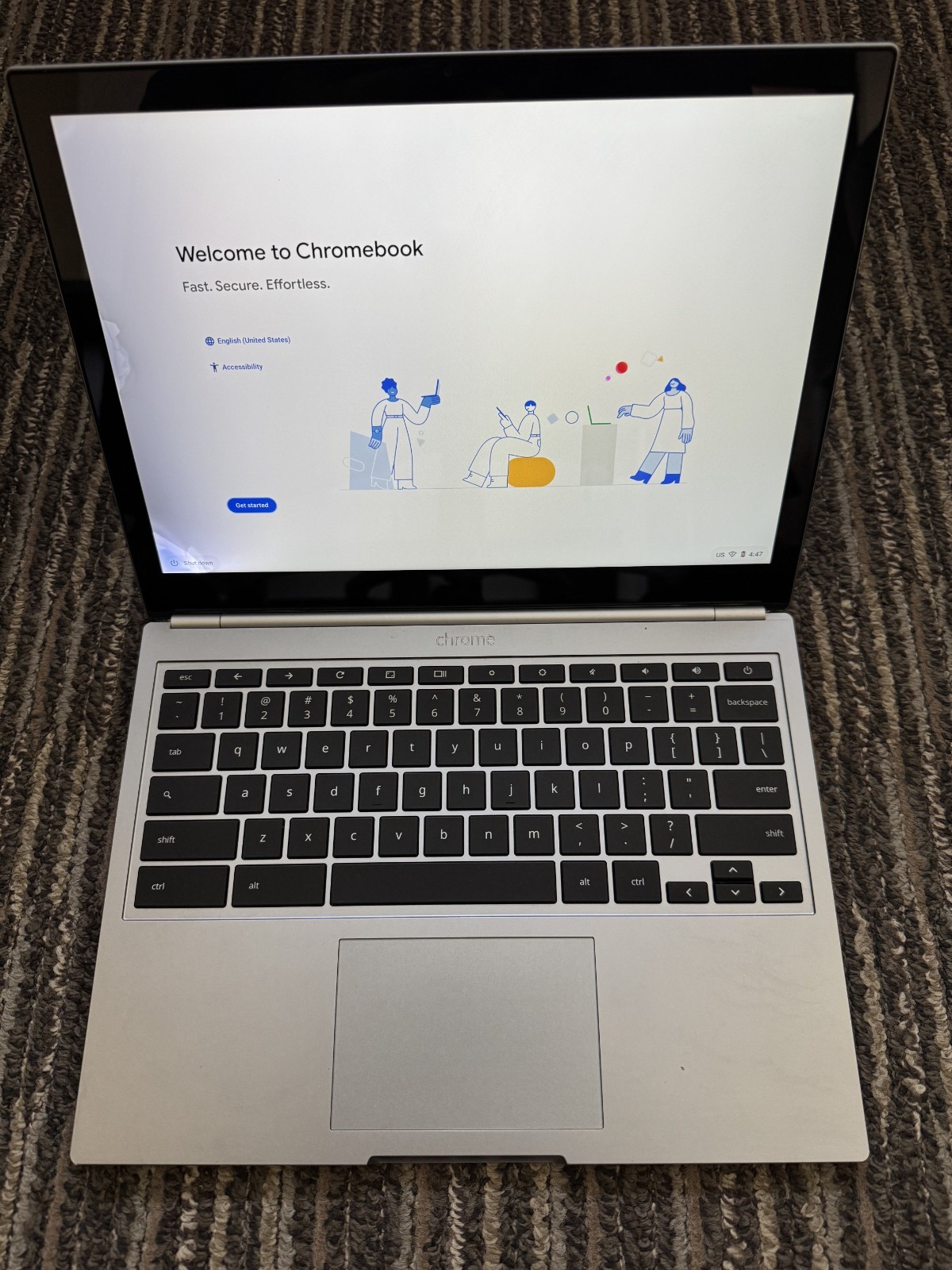 Rare Google Pixel Chromebook C1501W 2015 Please See Pictures Rare Google Pixel Chromebook C1501W 2015 Please See Pictures