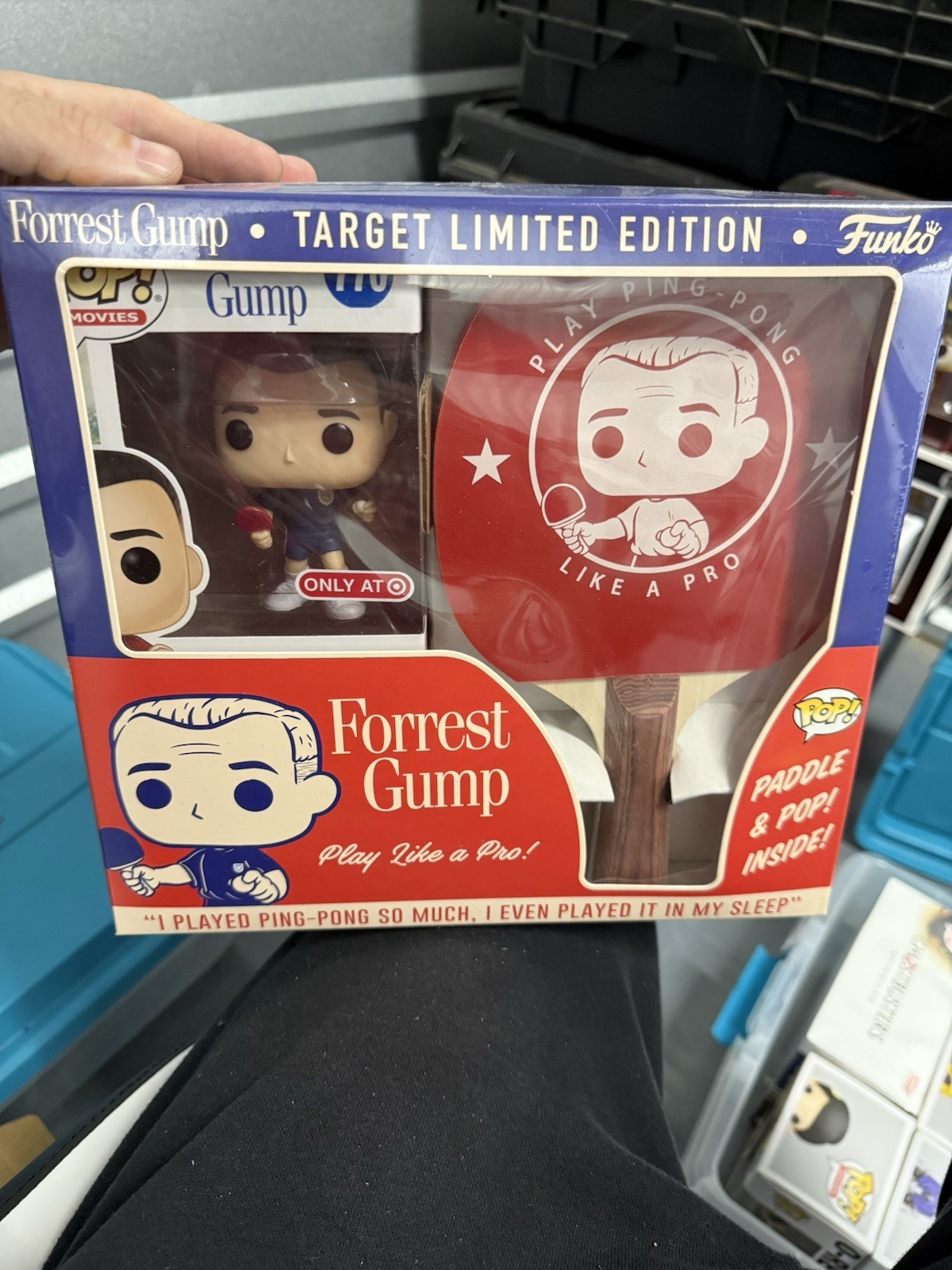 Funko Pop Vinyl: Forrest Gump Target (Exclusive) With Paddle