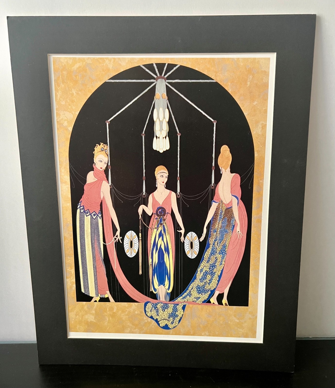 Erte ~ THREE GRACES ~ 11\ Erte ~ THREE GRACES ~ 11\