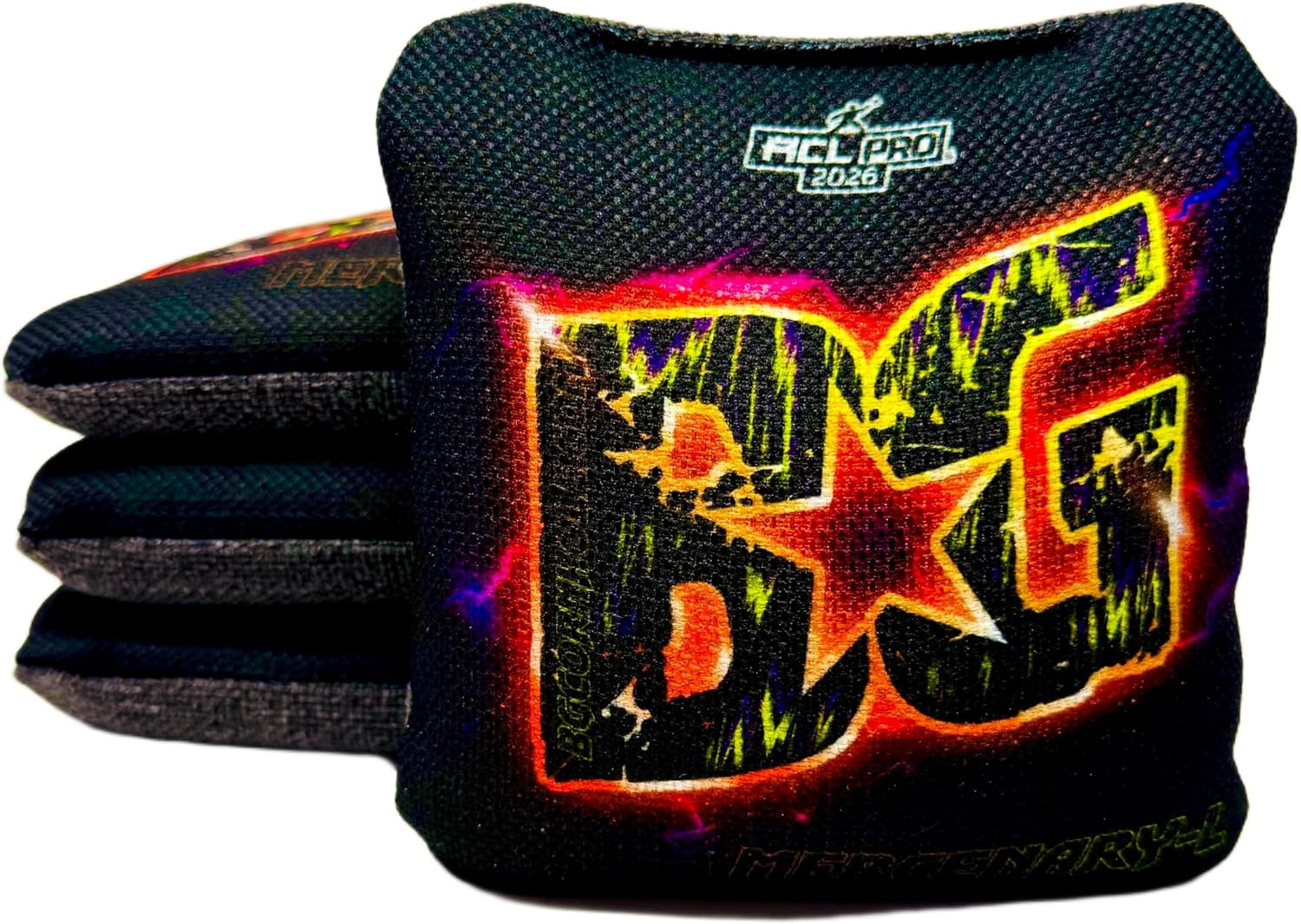 BG Cornhole Mercenary-L Bags - Exclusive Amazon Set of 4 High-Quality Bags