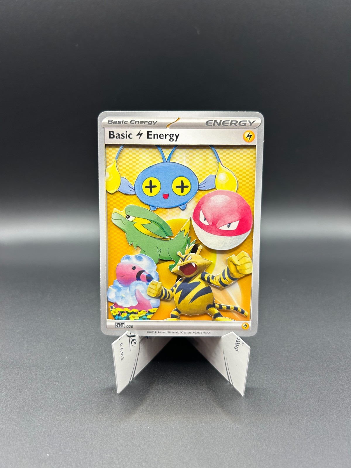Voltorb Flaaffy Electabuzz Electrike Chinchou Electric Energy Group Pokemon Card