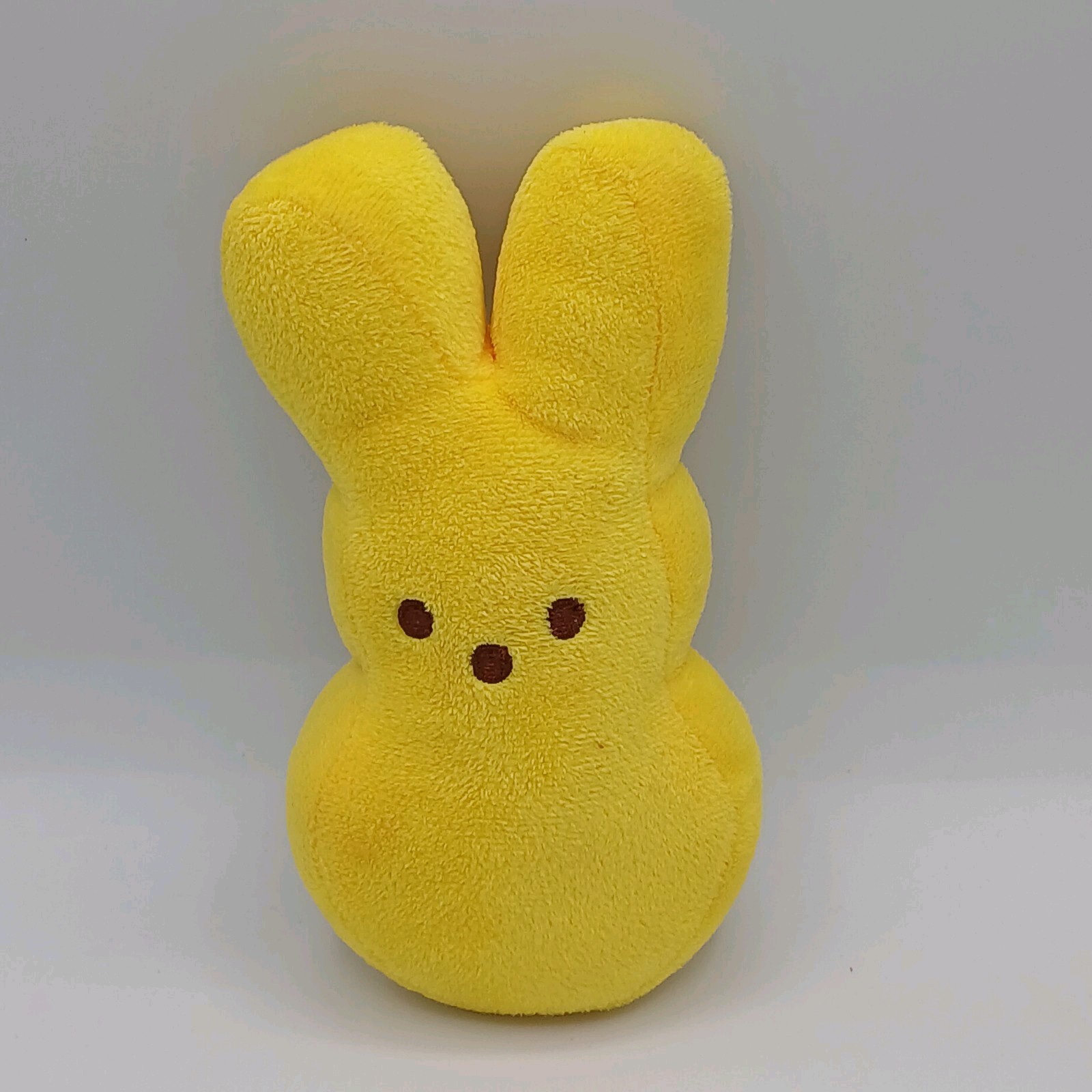 Peeps Yellow Bunny Plush 6” Stuffed Animal Easter Rabbit Beanie Toy Spring Peeps Yellow Bunny Plush 6” Stuffed Animal Easter Rabbit Beanie Toy Spring