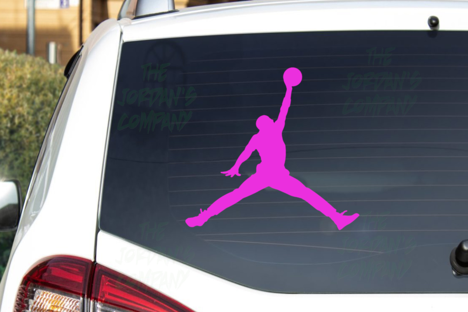 Air Jordan Jumpman  - CNC cut Decal Vinyl Sticker -Pic from multi colors O651