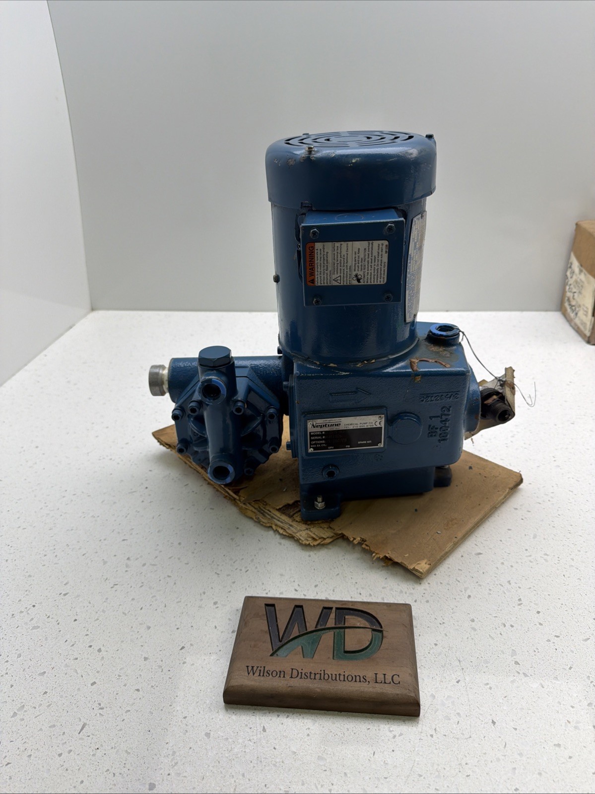 535-S-N3 Neptune Chemical Pump 350 PSI W/ Motor 102404.00 535-S-N3 Neptune Chemical Pump 350 PSI W/ Motor 102404.00