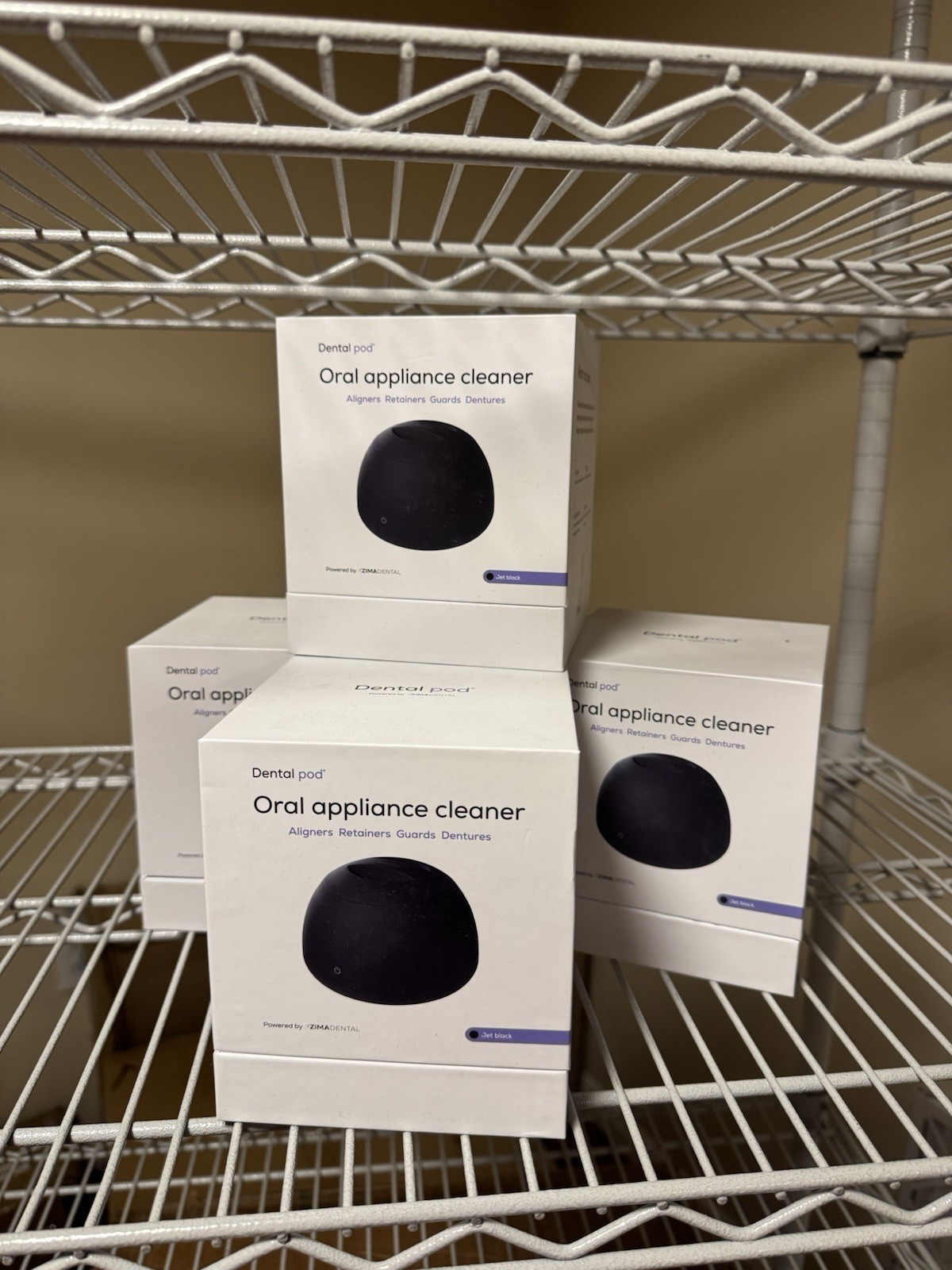 Zima Dental Pod Oral Appliance Cleaner: Jet Black Zima Dental Pod Oral Appliance Cleaner: Jet Black