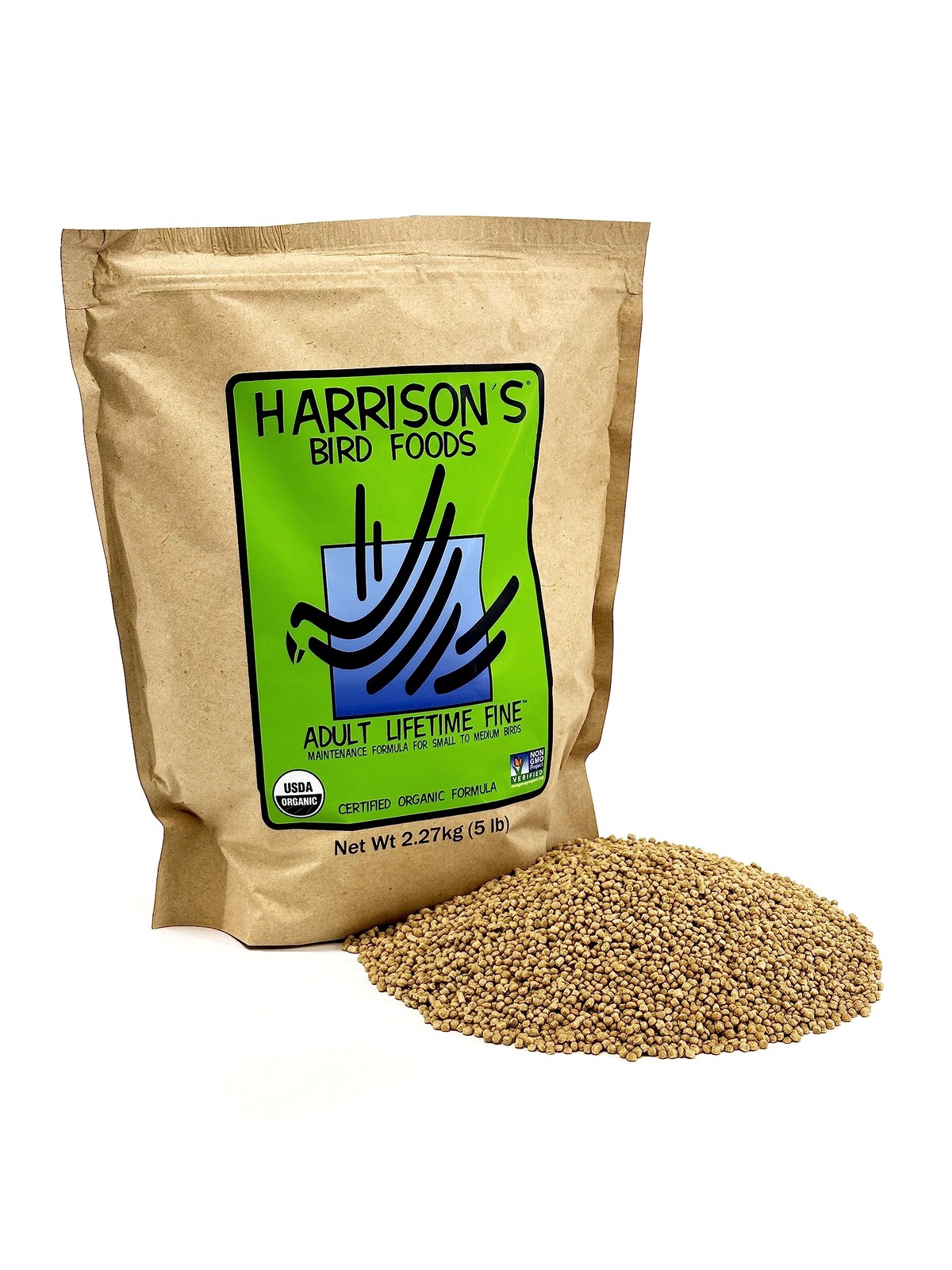Harrison's Bird Foods Adult Lifetime Fine 5lb